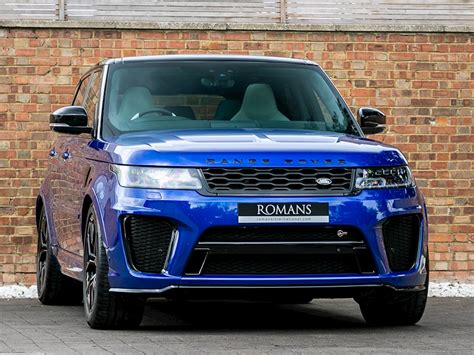 2018 Used Land Rover Range Rover Sport Svr Estoril Blue