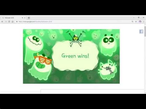 Google is kicking off halloween 2018 with a new multiplayer doodle game, the great ghoul duel, on its homepage. Playing The Halloween 2018 Google Doodle - YouTube