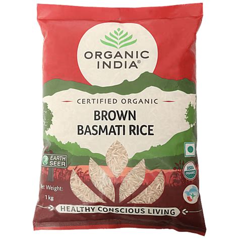 Buy Organic India Brown Basmati Rice Certified Organic Online At Best
