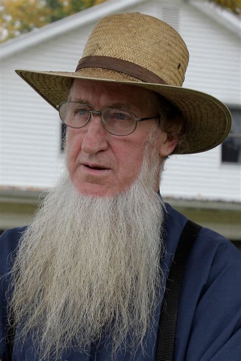 Amish Man In Beard Attacks Would Allow Electronic Monitor The New