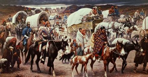 The Trail Of Tears The Forced Migration Of Choctaw Chickasaw