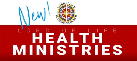Health Ministry Lord Of Life Lutheran Church