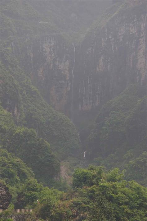 Zhangjiajie Waterfalls Wulingyuan Hunan China
