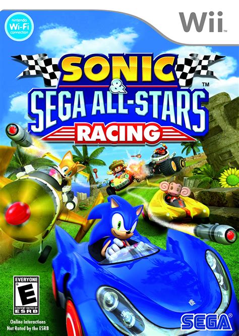 Sonic And Sega All Stars Racing Nintendo Wii Game