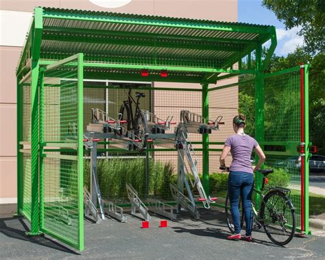 Introducing Deros New Bike Depot Shelter For Secure Long Term And