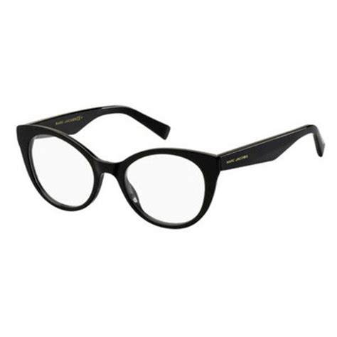 marc jacobs cat eye ladies eyeglasses marc 238 0807 50