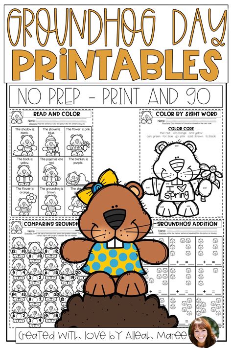Groundhog Results 2024 Calendar Printable Free - Celie Darleen