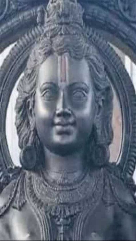 First Photos Of Ram Lalla Idol Inside Ayodhya Ram Mandir Go Viral