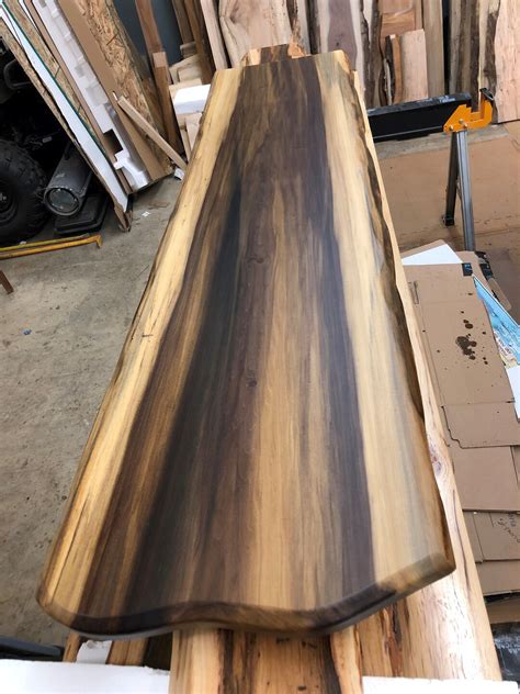 Live Edge Poplar Slabs Extra Large Up To 10 Ft Long And 25w Etsy