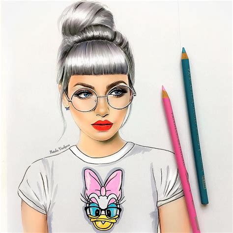 By Navasy Fashion Illustrations In 2019 Teenage Drawings Art