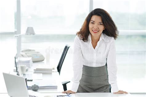 Female Business Executive Stock Photo Image Of Portrait 63144632