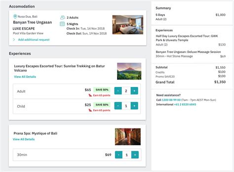 Experiences - Luxury Escapes AU