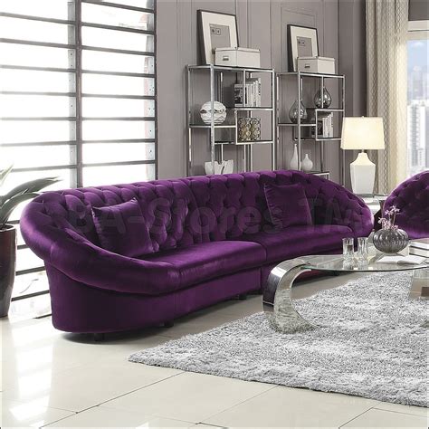Purple Sectional Sofa For Sale Purple Living Room Sofas Purple