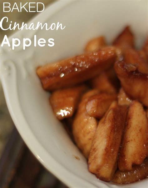 Maybe you would like to learn more about one of these? Baked Cinnamon Apples - BargainBriana