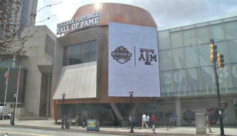 College Football Hall Of Fame Damaged During Atlanta Protest Abc6