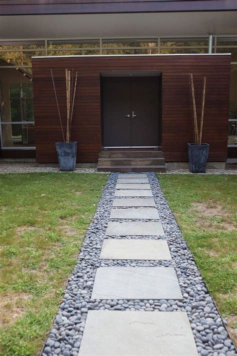 Cool 50 Fascinating Inspiration Modern Walkways Pavers For Front Yard