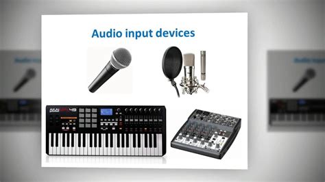 What Are Audio Input Devices Youtube