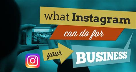 How To Use Instagram To Promote Your Business Business Pages