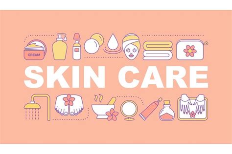 Skin Care Word Concepts Banner Creative Product Mockups Creative Market