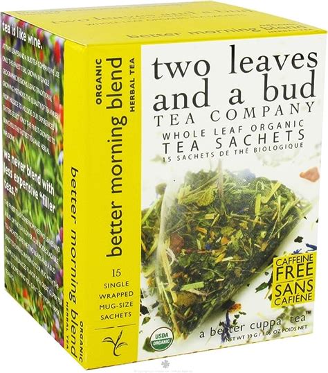 Two Leaves And A Bud Organic Better Morning Blend Tea 15