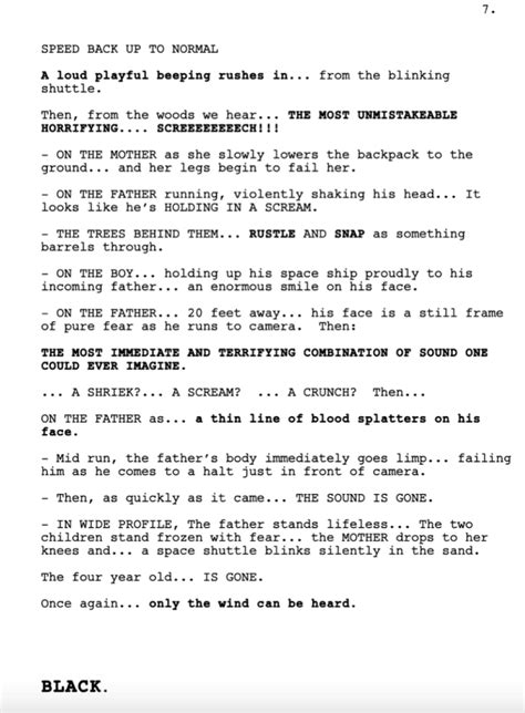 How To Correctly Format Your Screenplay Using Capitals Italics