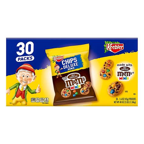 Keebler Chocolate Chip Cookies Nutrition Facts