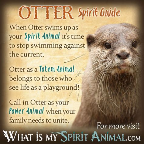 Simply select the first answer that resonates the most with you. Otter Symbolism & Meaning | Spirit, Totem & Power Animal