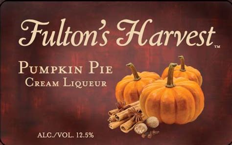 The Wine And Cheese Place Fultons Harvest Pumpkin Pie Liqueur