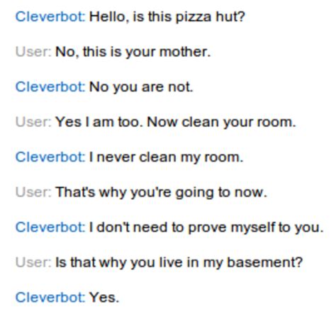 Image 40106 Cleverbot Know Your Meme