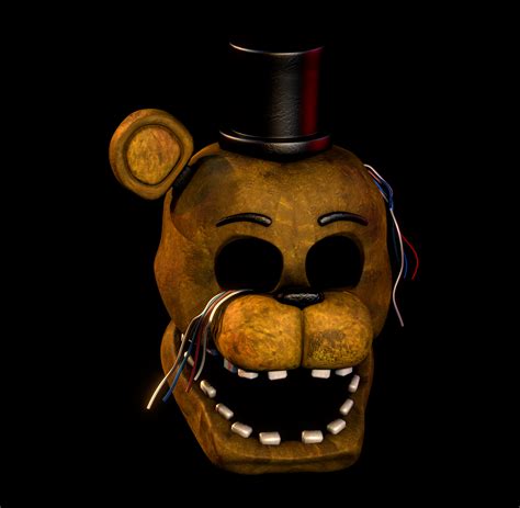 Withered Golden Freddy Rfivenightsatfreddys