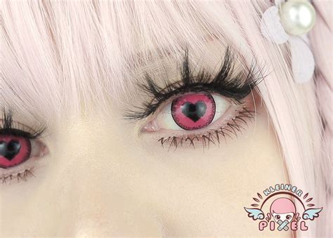 It is important to be. Anime Yandere Pink by KleinerPixel | Cosplay contacts, Pink eyes, Colored eye contacts