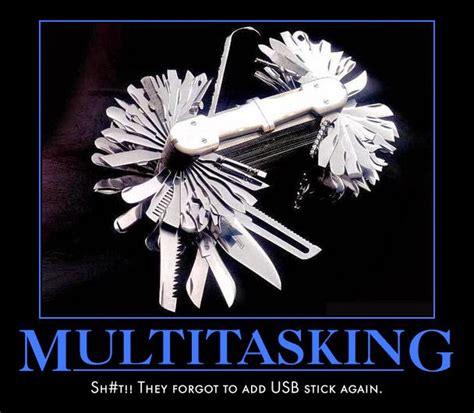 Multitasking ~ Funny Memes