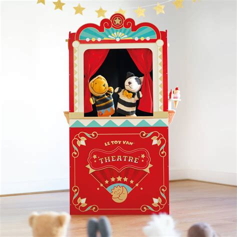 Personalised Wooden Puppet Show Theatre By Posh Totty Designs Interiors