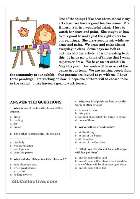 In order to meet their demands, we did our best of efforts. 5 Elements Of A Short Story Worksheets Free Preschool ...