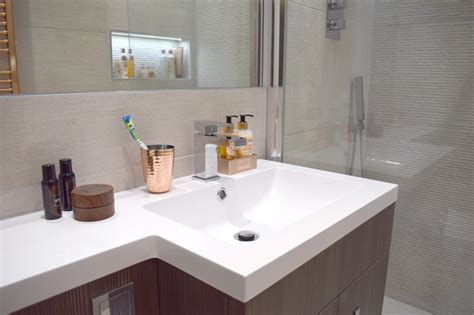 Small spaces offer challenges when creating a home office space. A Small Ensuite Makeover