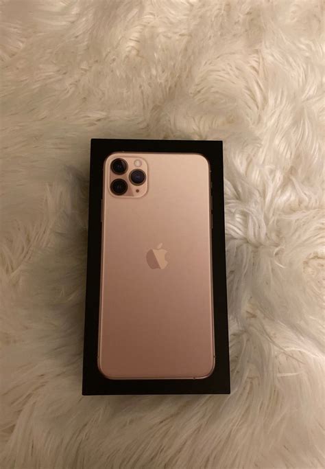 After in the settings app, select wallpaper, choose a new wallpaper. iPhone 11 pro max gold box in 2020 | Iphone, Apple iphone ...