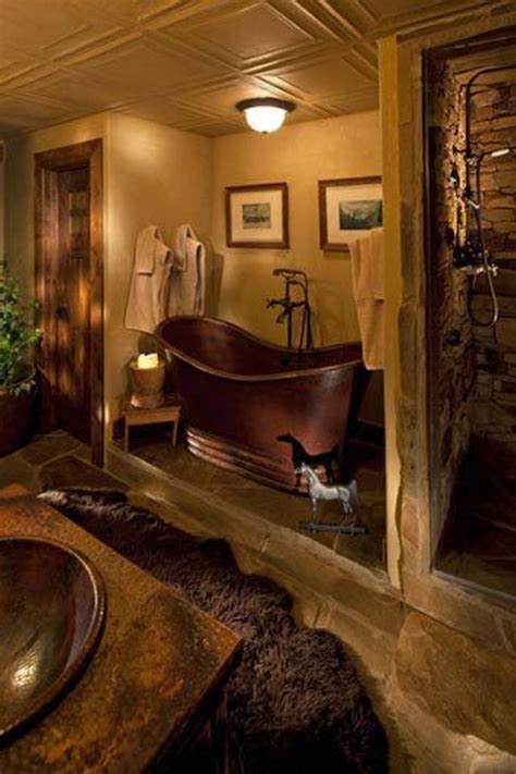 Check spelling or type a new query. Gorgeous rustic style bathroom | Rustic bathrooms, Dream ...