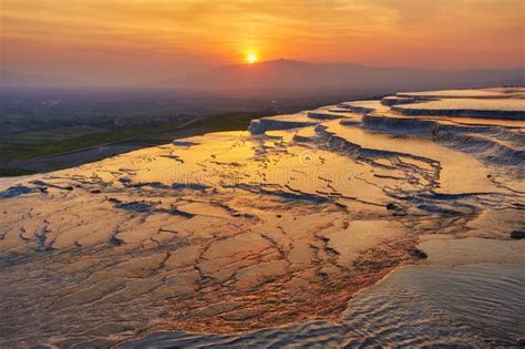 Landscape Of Pamukkale Turkey Stock Photo Image Of Outdoor