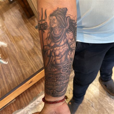 Lord Shiva Tattoo By Rks Tattoo Studio Goa Are Popular In India