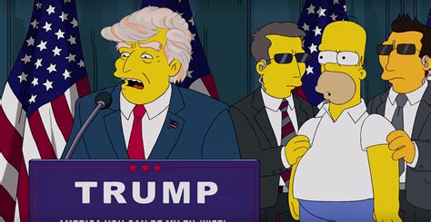 Los Simpson Se Burlan De Donald Trump Cnn