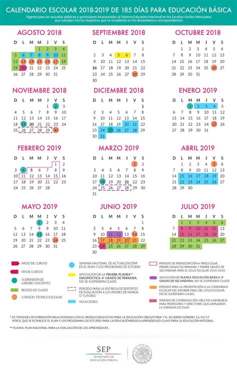 Mundo Calendario Escolar Para El Ciclo 2018 2019 Fecha De Inicio