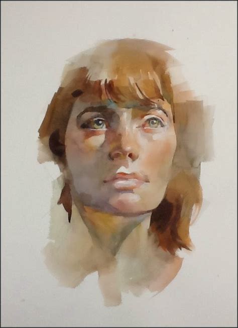 The Watercolour Log: More Portraits in Watercolour