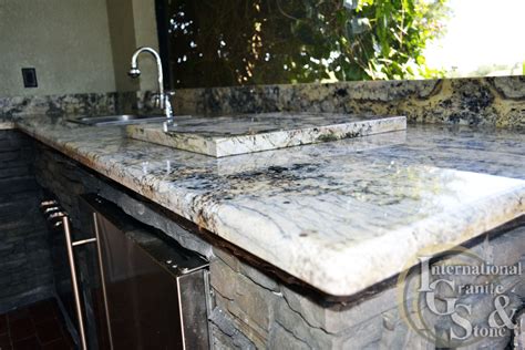 Pictures Of Azurite Granite Countertops Outdoor Kitchen