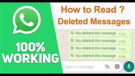 Some other messages may have emotional value, so you like going back and reading them every now and then. Android How To Read Deleted WhatsApp Messages Someone ...