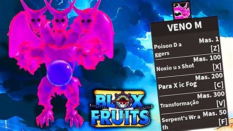 Blox Fruit Update Como Pegar A Fruta Venom LendÁria FÁcil Na