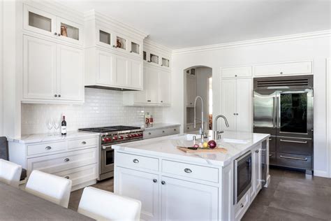 Adding a banquette to your kitchen is one of the easiest ways to create a warm and cozy spot for the entire family to gather for daily meals. Transitional Kitchen with Built-in Banquette - Crystal ...