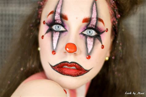 Halloween Clown Makeup Tutorial Look By Mari
