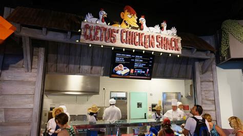 Today, mcdonald's menu prices are very competitive with the rest of the fast food industry. Cletus' Chicken Shack (quick-service) at Universal Studios