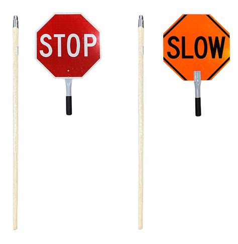 Stopslow Paddle Pro Traffic Supply 310 Sign