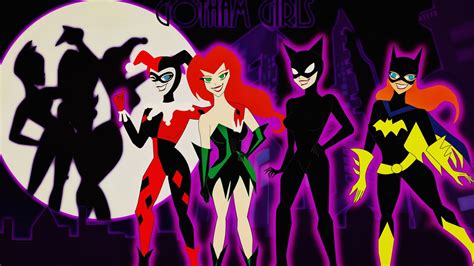 Catwoman Gotham City Sirens Comics Poison Ivy Harley Quinn 1080p Hd Wallpaper